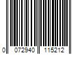 Barcode Image for UPC code 0072940115212