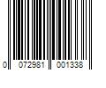 Barcode Image for UPC code 0072981001338