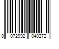 Barcode Image for UPC code 0072992040272