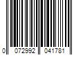 Barcode Image for UPC code 0072992041781