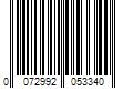 Barcode Image for UPC code 0072992053340