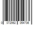 Barcode Image for UPC code 0072992054736