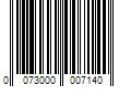 Barcode Image for UPC code 0073000007140