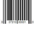 Barcode Image for UPC code 007310000010