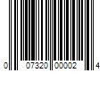 Barcode Image for UPC code 007320000024