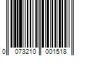 Barcode Image for UPC code 0073210001518