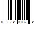 Barcode Image for UPC code 007323000052