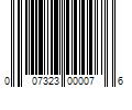 Barcode Image for UPC code 007323000076