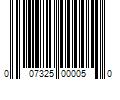 Barcode Image for UPC code 007325000050