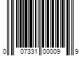 Barcode Image for UPC code 007331000099