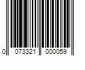 Barcode Image for UPC code 0073321000059