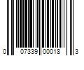 Barcode Image for UPC code 007339000183