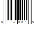 Barcode Image for UPC code 007340000073