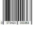 Barcode Image for UPC code 0073420000363