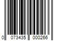 Barcode Image for UPC code 0073435000266