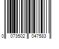 Barcode Image for UPC code 0073502047583