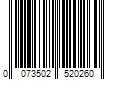 Barcode Image for UPC code 0073502520260