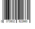 Barcode Image for UPC code 0073502522660