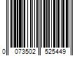 Barcode Image for UPC code 0073502525449