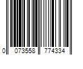 Barcode Image for UPC code 0073558774334