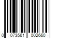 Barcode Image for UPC code 0073561002660