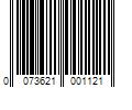 Barcode Image for UPC code 0073621001121