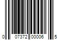 Barcode Image for UPC code 007372000065