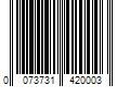 Barcode Image for UPC code 0073731420003