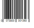 Barcode Image for UPC code 0073800001393