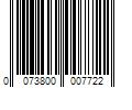 Barcode Image for UPC code 0073800007722