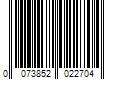 Barcode Image for UPC code 0073852022704