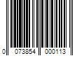 Barcode Image for UPC code 0073854000113