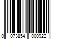 Barcode Image for UPC code 0073854000922