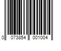 Barcode Image for UPC code 0073854001004