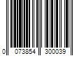 Barcode Image for UPC code 0073854300039