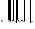 Barcode Image for UPC code 007390000078