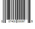 Barcode Image for UPC code 007400000975