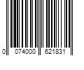 Barcode Image for UPC code 0074000621831