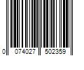 Barcode Image for UPC code 0074027502359