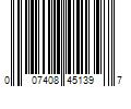 Barcode Image for UPC code 007408451397