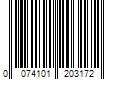 Barcode Image for UPC code 0074101203172