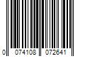 Barcode Image for UPC code 0074108072641