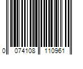 Barcode Image for UPC code 0074108110961