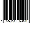 Barcode Image for UPC code 0074108144911