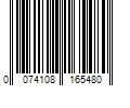 Barcode Image for UPC code 0074108165480