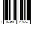 Barcode Image for UPC code 0074108209252