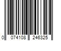 Barcode Image for UPC code 0074108246325