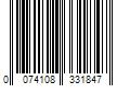 Barcode Image for UPC code 0074108331847