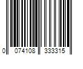 Barcode Image for UPC code 0074108333315