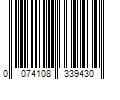 Barcode Image for UPC code 0074108339430